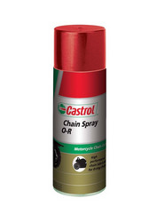 Castrol Спрей-смазка для цепей мотоциклов Chain Spray O-R, 400 мл. | Артикул 14EB85