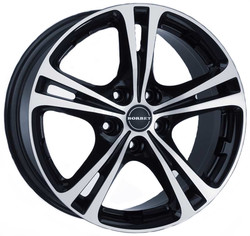 ���� ����� Borbet XL 17/7,5 ET40 Schwarz poliert | ������� WHS059160