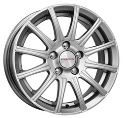 Rapid RAPID ������ (KC474) 6.0X15 4/114.3 ET46 d67.1 /black platinum/ [r21795] | ������� R21795