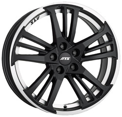 ���� ����� Ats Prazision 17/7,5 ET35 Racing black double lip polished | ������� WHS063327