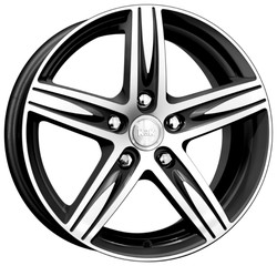 Rapid RAPID ������� ����� (KC496) 6.0X15 5/100 ET38 d57.1 /black/ [r13300] | ������� R13300