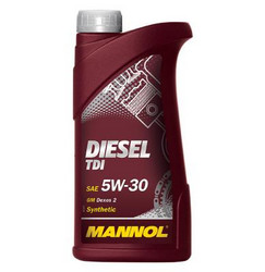 Купить моторное масло Mannol Diesel TDI SAE 5w30 Синтетическое | Артикул 4036021101361