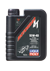 Купить моторное масло Liqui moly для 4-тактных Мотоциклов Motorrad 4T SAE 10W-40 Синтетическое | Артикул 7609