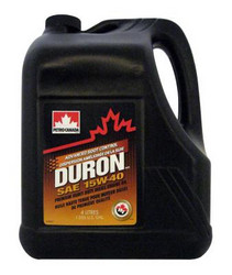 Купить моторное масло Petro-canada Duron 15W-40, 4л Минеральное | Артикул 055223565133