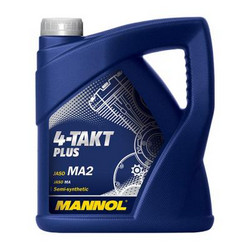 Купить моторное масло Mannol 4-Takt Plus 10w40 Полусинтетическое | Артикул 4036021401669