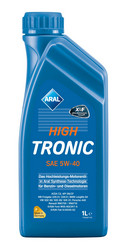 Купить моторное масло Aral  High Tronic 5W-40, 1л. Синтетическое | Артикул 20637