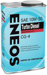 Купить моторное масло Eneos Turbo Diesel CG-4 10W-30, 0.946л Минеральное | Артикул OIL1422