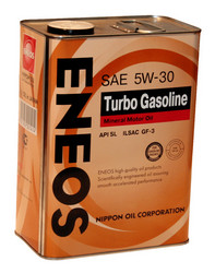 Купить моторное масло Eneos Turbo Gasoline SL 5W-30, 0.946л Минеральное | Артикул OIL1446