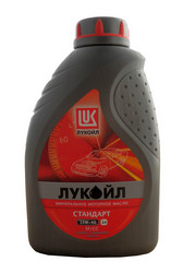 Купить моторное масло Lukoil Масло Лукойл Стандарт 15W40, 1л Минеральное | Артикул 19434