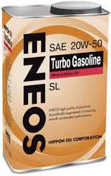 Купить моторное масло Eneos Turbo Gasoline SL 20W-50, 0.946л Минеральное | Артикул OIL1443