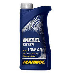 Купить моторное масло Mannol Diesel Extra SAE 10W/40 Полусинтетическое | Артикул 4036021101156