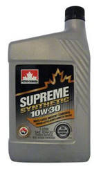 Купить моторное масло Petro-canada Supreme Syntetic 10W-30, 1л Синтетическое | Артикул 055223608397