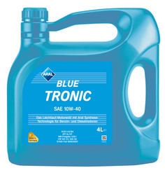 Купить моторное масло Aral Blue Tronic 10W-40, 4л. Полусинтетическое | Артикул 20484