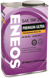 Купить моторное масло Eneos Premium Ultra 100% Synt. SN 5/20 0.94л Синтетическое | Артикул 8801252022190