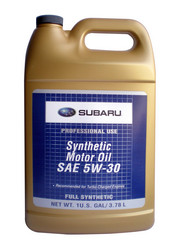 Купить моторное масло Subaru Motor Oil 5W-30 Синтетическое | Артикул SOA868V9285