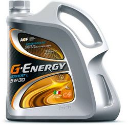 Купить моторное масло G-energy Expert L 5W-30, 4л Полусинтетическое | Артикул 253140273