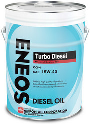 Купить моторное масло Eneos Turbo Diesel CG-4 15W-40, 20л Минеральное | Артикул OIL1429