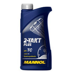 Купить моторное масло Mannol 2-Takt Plus Полусинтетическое | Артикул 4036021101651