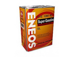 Купить моторное масло Eneos Super Gasoline Semi-Synthetic SAE 10W-40 (4л) Полусинтетическое | Артикул 8801252021964