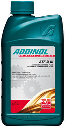 Трансмиссионные масла и жидкости ГУР: Addinol ATF D III 1L АКПП и ГУР, Минеральное | Артикул 4014766072054